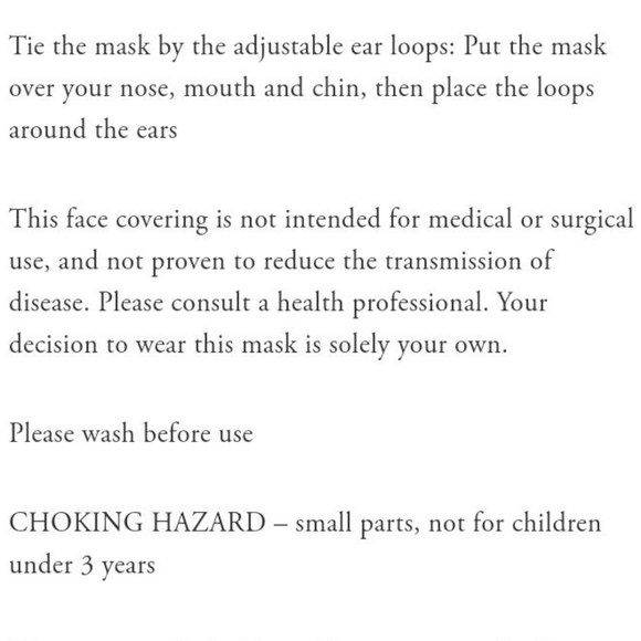 😷Coach Face Mask😷 - Picture 4 of 11